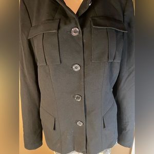 3/12 🎉Calvin Klein Women’s military style jacket coat size 10 lined button close
